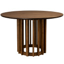 Dutchbone Barlet Circular Dining Table- Walnut or Oak from Accessories for the Home