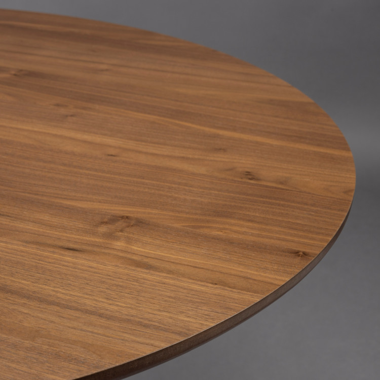 Dutchbone Barlet Circular Dining Table- Walnut or Oak from Accessories for the Home Dutchbone Barlet Circular Dining Table- Walnut or Oak from Accessories for the Home