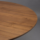 Dutchbone Barlet Circular Dining Table- Walnut or Oak from Accessories for the Home