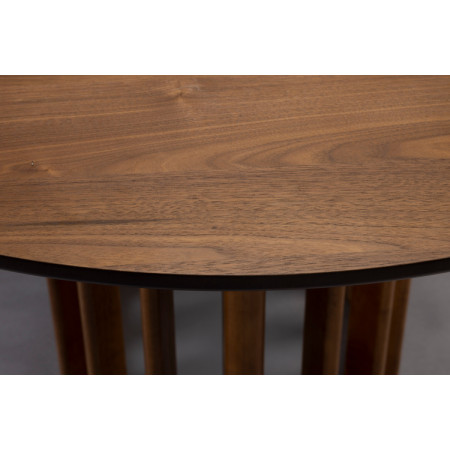 Dutchbone Barlet Circular Dining Table- Walnut or Oak from Accessories for the Home 2
