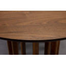 Dutchbone Barlet Circular Dining Table- Walnut or Oak from Accessories for the Home