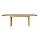 Dutchbone Barlet Oval Dining Table- Walnut or Oak from Accessories for the Home