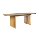 Dutchbone Barlet Oval Dining Table- Walnut or Oak from Accessories for the Home