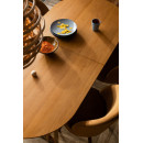 Dutchbone Barlet Oval Dining Table- Walnut or Oak from Accessories for the Home