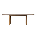 Dutchbone Barlet Oval Dining Table- Walnut or Oak from Accessories for the Home