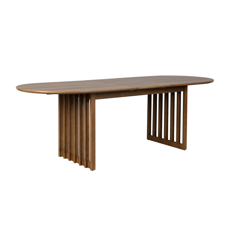 Dutchbone Barlet Oval Dining Table- Walnut or Oak from Accessories for the Home Dutchbone Barlet Oval Dining Table- Walnut or Oak from Accessories for the Home