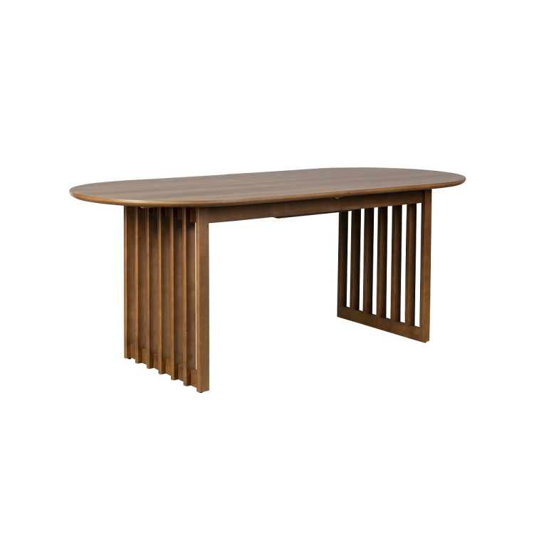 Dutchbone Barlet Oval Dining Table- Walnut or Oak from Accessories for the Home Dutchbone Barlet Oval Dining Table- Walnut or Oak from Accessories for the Home