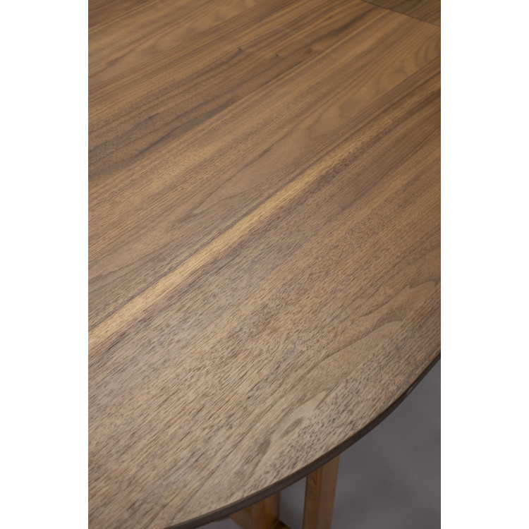 Dutchbone Barlet Oval Dining Table- Walnut or Oak from Accessories for the Home Dutchbone Barlet Oval Dining Table- Walnut or Oak from Accessories for the Home