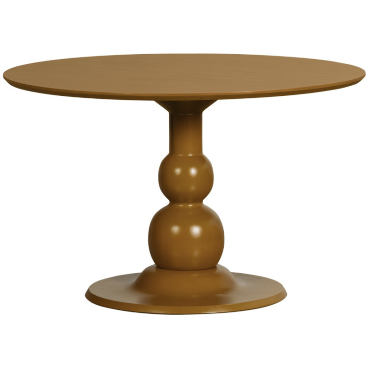 Blanco Honey Yellow Circular Dining Table from Accessories for the Home