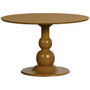 Blanco Honey Yellow Circular Dining Table from Accessories for the Home