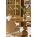 Blanco Honey Yellow Circular Dining Table from Accessories for the Home