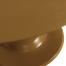 Blanco Honey Yellow Circular Dining Table from Accessories for the Home