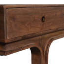 Drawer and leg detail of the Staes Mango Wood TV Cabinet from Accessories for the Home