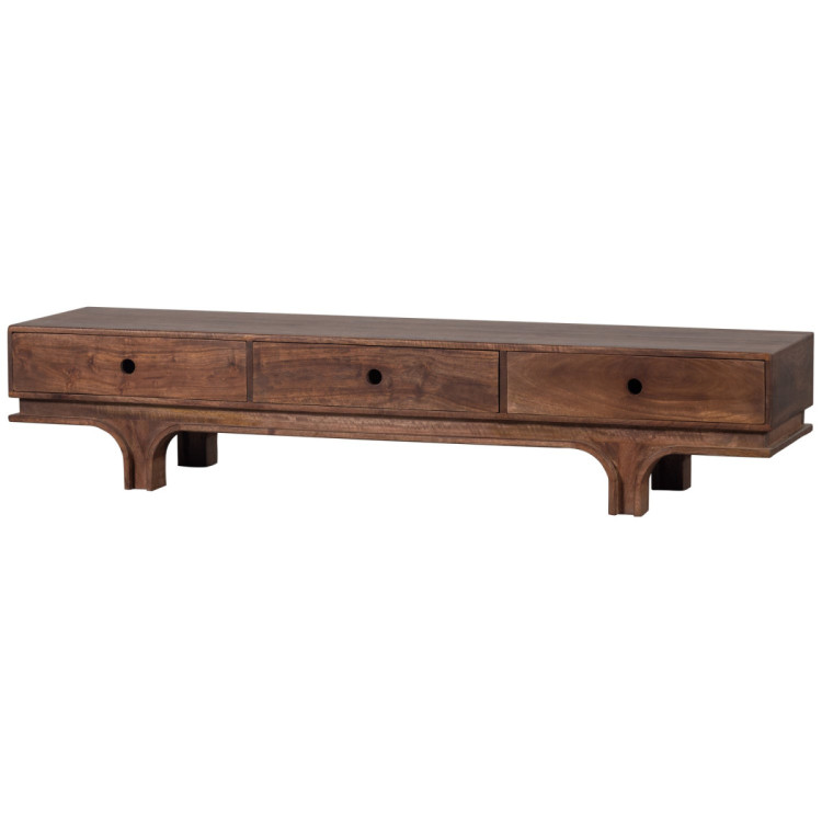 Staes Mango Wood TV Cabinet from Accessories for the Home Staes Mango Wood TV Cabinet from Accessories for the Home