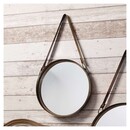 Modena Set of 2 Hanging Wall Mirrors from Accessories for the Home