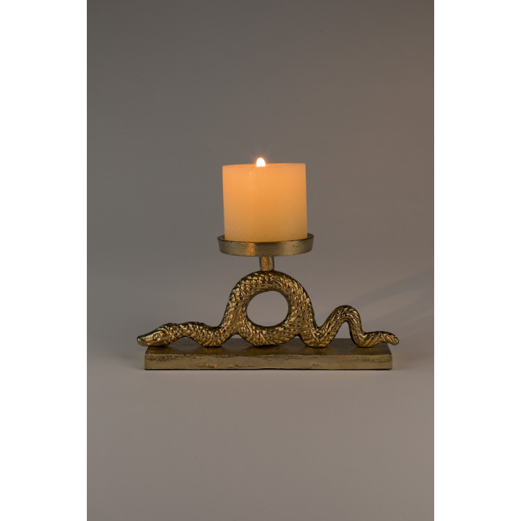 Keep the Snakes Away Pillar Candle Holder from Accessories for the Home