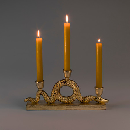 Keep the Snakes Away Dinner Candle Holder from Accessories for the Home