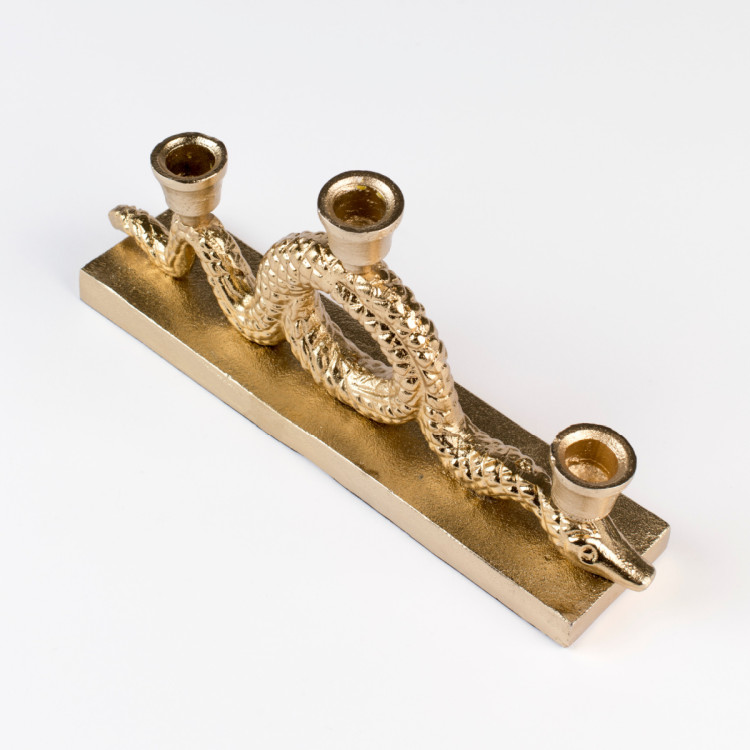 Keep the Snakes Away Dinner Candle Holder from Accessories for the Home