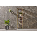 Mahi Antique Brass Slim Shelving Unit from Accessories for the Home