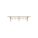 Basti Iron Storage Shelf in Antique Brass from Accessories for the Home