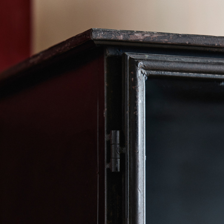 Nordal Downtown Medium Iron Display Cabinet  from Accessories for the Home Nordal Downtown Medium Iron Display Cabinet  from Accessories for the Home