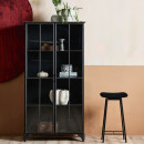 Nordal Downtown Medium Iron Display Cabinet  from Accessories for the Home