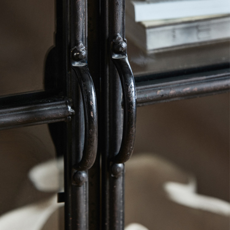 Nordal Downtown Medium Iron Display Cabinet | Accessories for the Home