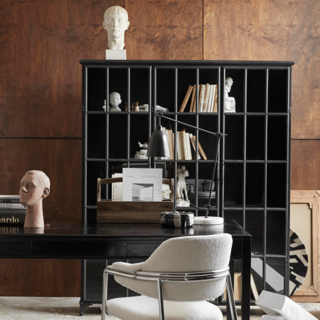 Nordal Downtown Large 3 Door Iron Display Unit from Accessories for the Home