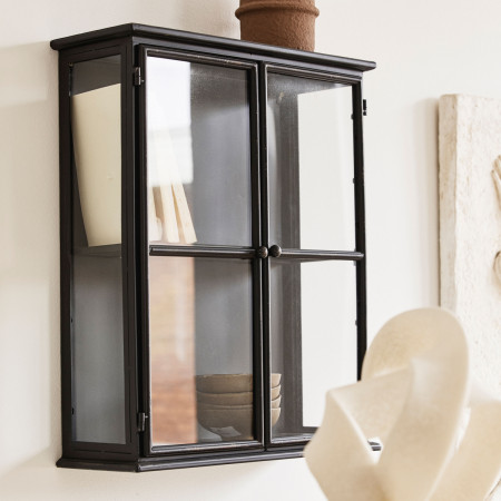 Nordal Downtown Small Iron Wall Cabinet from Accessories for the Home 2