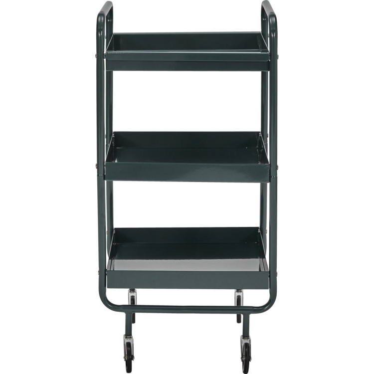 House Doctor Roll Trolley in Dark Green from Accessories for the Home House Doctor Roll Trolley in Dark Green from Accessories for the Home