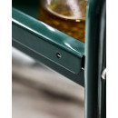 House Doctor Roll Trolley in Dark Green from Accessories for the Home