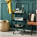 House Doctor Roll Trolley in Dark Green from Accessories for the Home