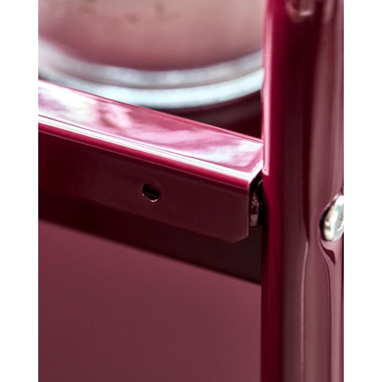 House Doctor Roll Trolley in Burgundy from Accessories for the Home House Doctor Roll Trolley in Burgundy from Accessories for the Home