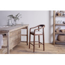 Anbu Acacia Upholstered Counter Chair- Washed Walnut from Accessories for the Home