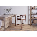 Anbu Acacia Upholstered Counter Chair- Washed Walnut from Accessories for the Home
