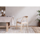 Anbu Mango Wood Upholstered Dining Chair- Natural from Accessories for the Home
