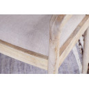 Seat details of Anbu Mango Wood Upholstered Dining Chair- Natural from Accessories for the Home