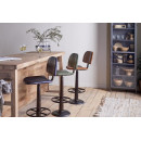 Narwana Leather & Iron Bar Chair- Rich Green from Accessories for the Home