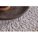 Otas Teddy Cotton Ottoman in Off White from Accessories for the Home