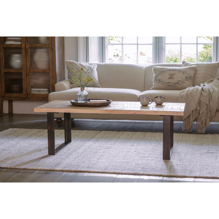 Fia Mango Wood Coffee Table from Accessories for the Home Fia Mango Wood Coffee Table from Accessories for the Home