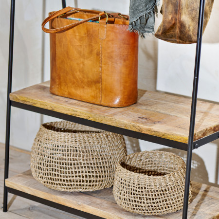 Edda Iron & Mango Wood Hanging Rail from Accessories for the Home 2