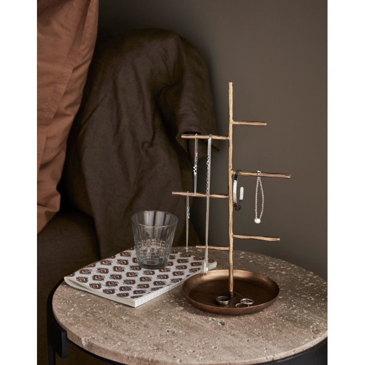 House Doctor Jewellery Stand with Brushed Brass Finish from Accessories for the Home House Doctor Jewellery Stand with Brushed Brass Finish from Accessories for the Home
