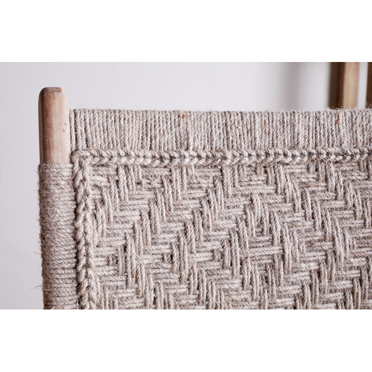 Vinay Woven Jute & Acacia Wood Counter Chair from Accessories for the Home
