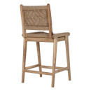 Vinay Woven Jute & Acacia Wood Counter Chair from Accessories for the Home