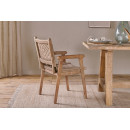 Vinay Woven Jute & Acacia Wood Dining Chair from Accessories for the Home