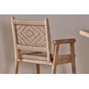 Vinay Woven Jute & Acacia Wood Dining Chair from Accessories for the Home