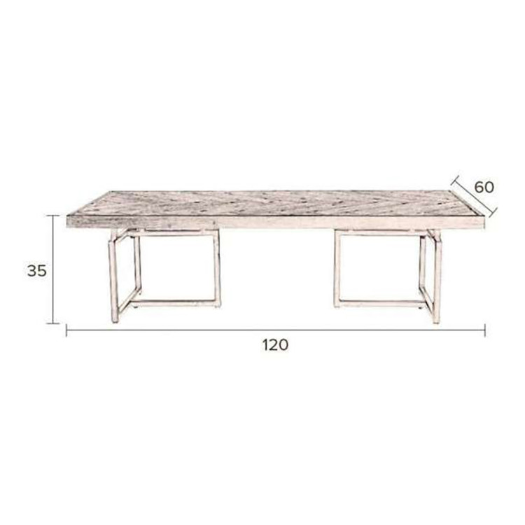 Dutchbone Class Dark Wood Coffee Table Dutchbone - 5 Dutchbone Class Dark Wood Coffee Table Dutchbone - 5