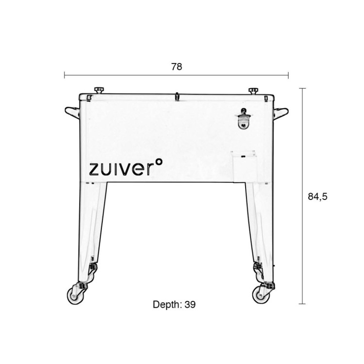Zuiver Cooler Be Cool- Black, Cream or Green from Accessories for the Home Zuiver Cooler Be Cool- Black, Cream or Green from Accessories for the Home