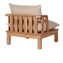 Sadhi Acacia Wood Outdoor Love Seat from Accessories for the Home