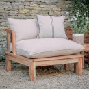Sadhi Acacia Wood Outdoor Love Seat from Accessories for the Home